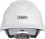 ABUS SCATOR-E Casque de protection électrique industriel, 1500V DC / 1000V AC, ABS, blanc polaire, technologie PowerTriangle, 6 points, visière courte, Euroslot 30mm
