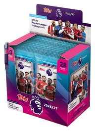 Topps/Merlin Premier League 2026/2027 Cartes à Collectionner Présentoir (28)