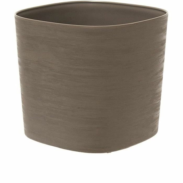 Garden ID Pot avec réserve d'eau Respect Taupe 20 x 20 cm Garden ID Pot avec réserve d'eau Respect Taupe 20 x 20 cm