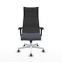Piqueras y Crespo Chaise de Bureau Albacete Gris Foncé et Noir