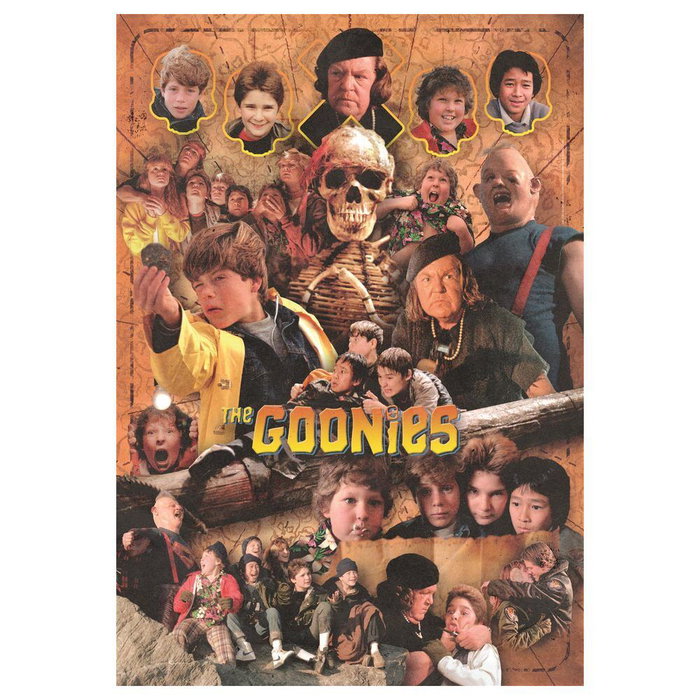 Clementoni Puzzle Les Goonies - 1000 Pièces - Dimensions 98 x 33 cm
