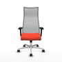 Chaise de Bureau Piqueras y Crespo B2D086N Orange Foncé