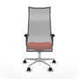Chaise de Bureau Piqueras y Crespo B2D086N Orange Foncé