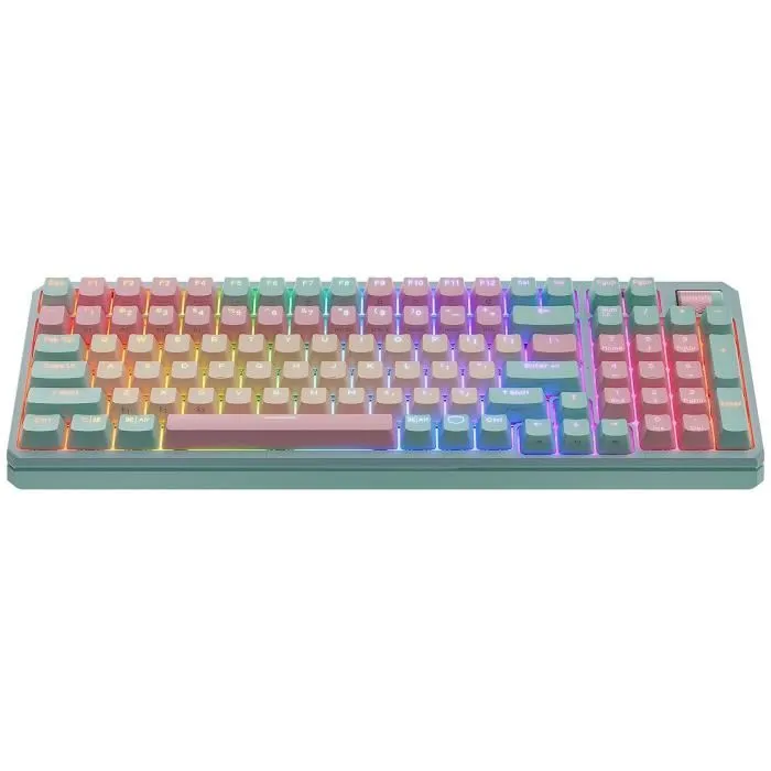 Cooler Master MK-770-MCKR1-FR Clavier Gamer Mécanique Sans Fil 96% AZERTY Switches Hot-Swap RGB