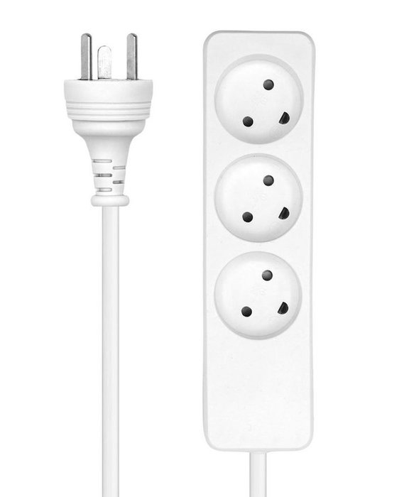ProXtend Danish Power Strip 3-way 7M IT White - Multiprise danoise avec 3 prises, câble de 7 mètres, blanc ProXtend Danish Power Strip 3-way 7M IT White - Multiprise danoise avec 3 prises, câble de 7 mètres, blanc
