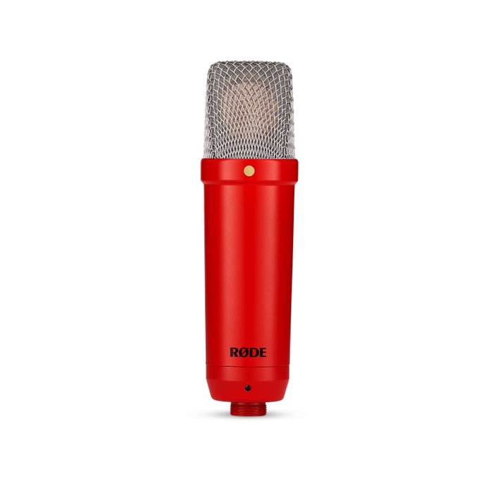 RODE NT1 Signature Red Microphone à condensateur studio avec accessoires XLR, idéal enregistrement vocal podcasting streaming, série Signature Edition RODE NT1 Signature Red Microphone à condensateur studio avec accessoires XLR, idéal enregistrement vocal podcasting streaming, série Signature Edition