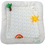 Domiva Tapis d'activités safari pour bébé Beige 100x100 cm