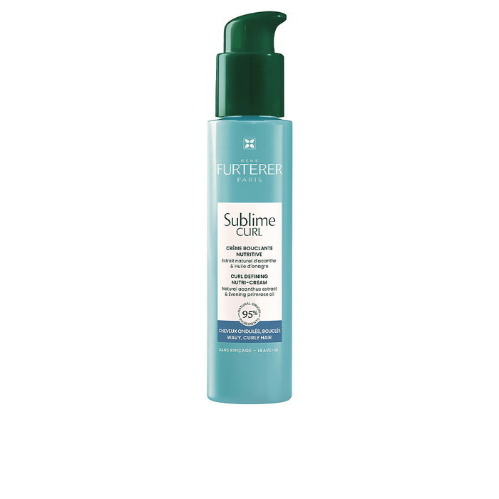 Rene Furterer SUBLIME CURL Soin Activateur de Boucles, Crème pour Cheveux Bouclés et Ondulés, Hydratant et Anti-Frisottis, 100 ml Rene Furterer SUBLIME CURL Soin Activateur de Boucles, Crème pour Cheveux Bouclés et Ondulés, Hydratant et Anti-Frisottis, 100 ml