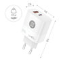 Chargeur Mural + Câble USB-C Tech One Tech TEC2273 Blanc 65 W