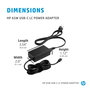 HP Adaptateur Secteur USB-C 65 W - Charge Rapide pour Ordinateur Portable - Modèle LC