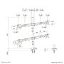 Neomounts DS60-600BL2-2 Support de table d'écran 10-32 pouces Noir