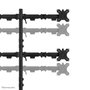 Neomounts DS60-600BL2-2 Support de table d'écran 10-32 pouces Noir