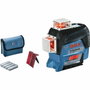 Bosch Professional GLL 3-80 C - Niveau Laser 3 Lignes 360°, Bluetooth, 120 m