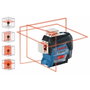 Bosch Professional GLL 3-80 C - Niveau Laser 3 Lignes 360°, Bluetooth, 120 m