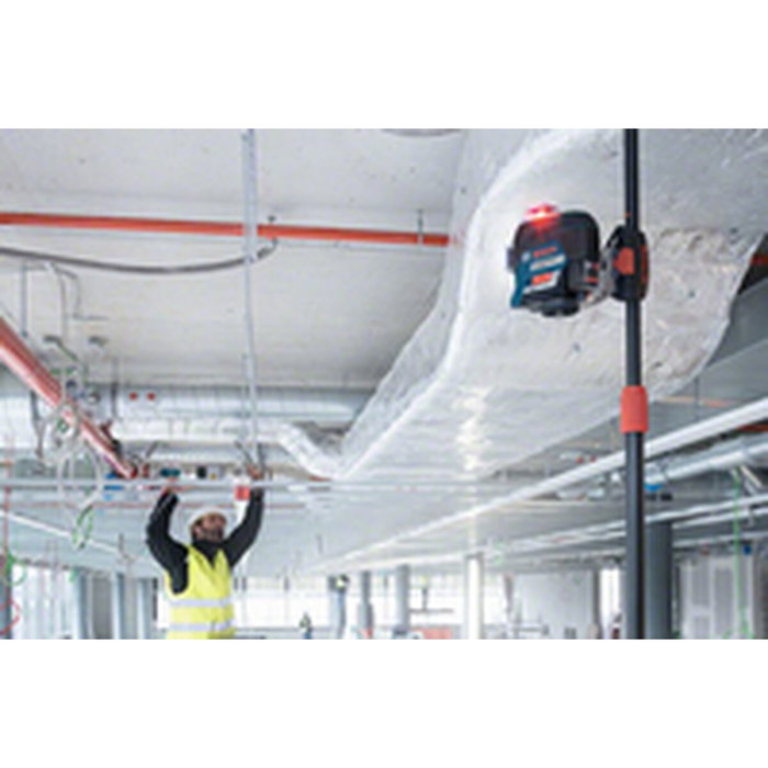 Bosch Professional GLL 3-80 C - Niveau Laser 3 Lignes 360°, Bluetooth, 120 m