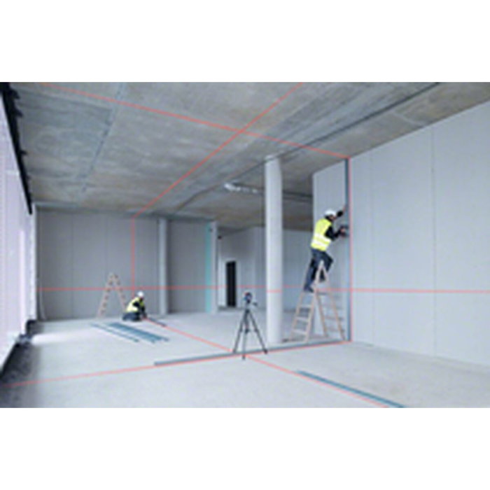 Bosch Professional GLL 3-80 C - Niveau Laser 3 Lignes 360°, Bluetooth, 120 m