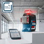 Bosch Professional GLL 3-80 C - Niveau Laser 3 Lignes 360°, Bluetooth, 120 m
