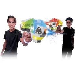 LANSAY Laser X Double Blaster Evolution Ultra - Jeu de tir laser avec portée de plus de 90 mètres - Pour enfants dès 6 ans - Référence 87552