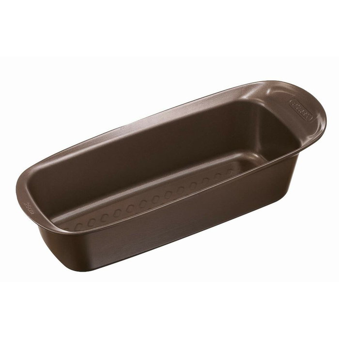 Pyrex Moule à Cake 1452011 en Acier Carbone Chocolat