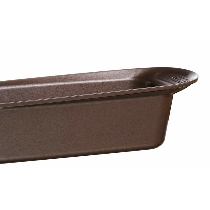 Pyrex Moule à Cake 1452011 en Acier Carbone Chocolat