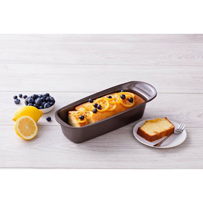 Pyrex Moule à Cake 1452011 en Acier Carbone Chocolat