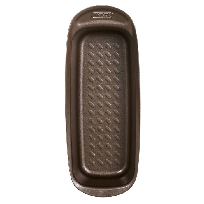 Pyrex Moule à Cake 1452011 en Acier Carbone Chocolat