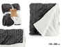 GIFTDECOR Manta Pana Gris foncé