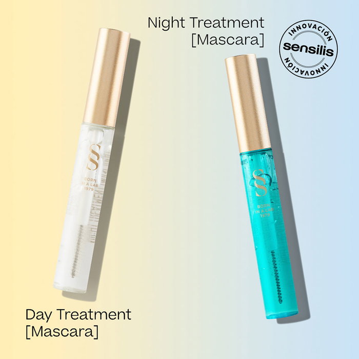 Sensilis Traitement de Nuit Masque de Soin Fortifiant et Régénérant pour Cils et Sourcils - 12 ml