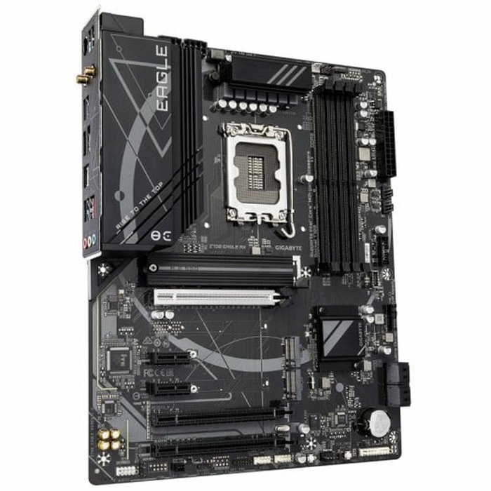 Gigabyte Carte mère Z790 EAGLE AX ATX Intel Z790 LGA 1700 Socket avec Wi-Fi 6E, DDR5, PCIe 5.0, 3x M.2, USB 3.2 Gen 2, 2.5GbE LAN, Q-Flash Plus, RGB Fusion 2.0