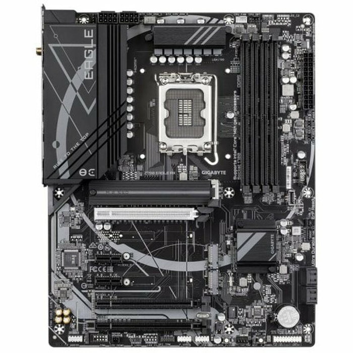Gigabyte Carte mère Z790 EAGLE AX ATX Intel Z790 LGA 1700 Socket avec Wi-Fi 6E, DDR5, PCIe 5.0, 3x M.2, USB 3.2 Gen 2, 2.5GbE LAN, Q-Flash Plus, RGB Fusion 2.0