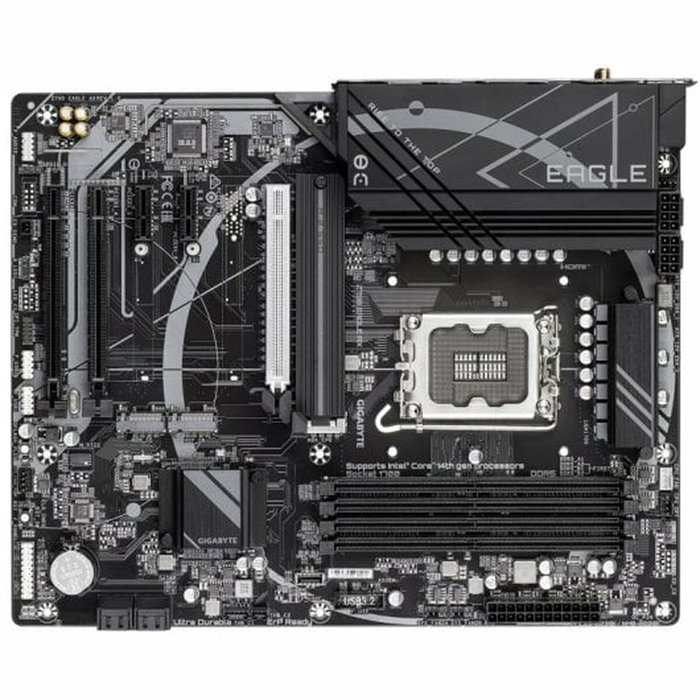 Gigabyte Carte mère Z790 EAGLE AX ATX Intel Z790 LGA 1700 Socket avec Wi-Fi 6E, DDR5, PCIe 5.0, 3x M.2, USB 3.2 Gen 2, 2.5GbE LAN, Q-Flash Plus, RGB Fusion 2.0