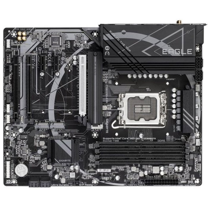 Gigabyte Carte mère Z790 EAGLE AX ATX Intel Z790 LGA 1700 Socket avec Wi-Fi 6E, DDR5, PCIe 5.0, 3x M.2, USB 3.2 Gen 2, 2.5GbE LAN, Q-Flash Plus, RGB Fusion 2.0