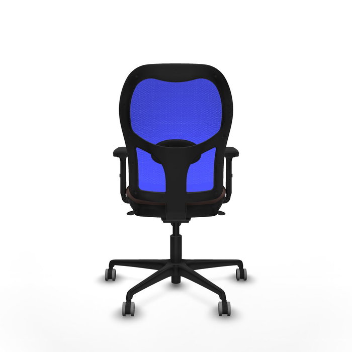 Piqueras y Crespo Chaise de Bureau 2D036G0 Bleu Brun foncé Piqueras y Crespo Chaise de Bureau 2D036G0 Bleu Brun foncé