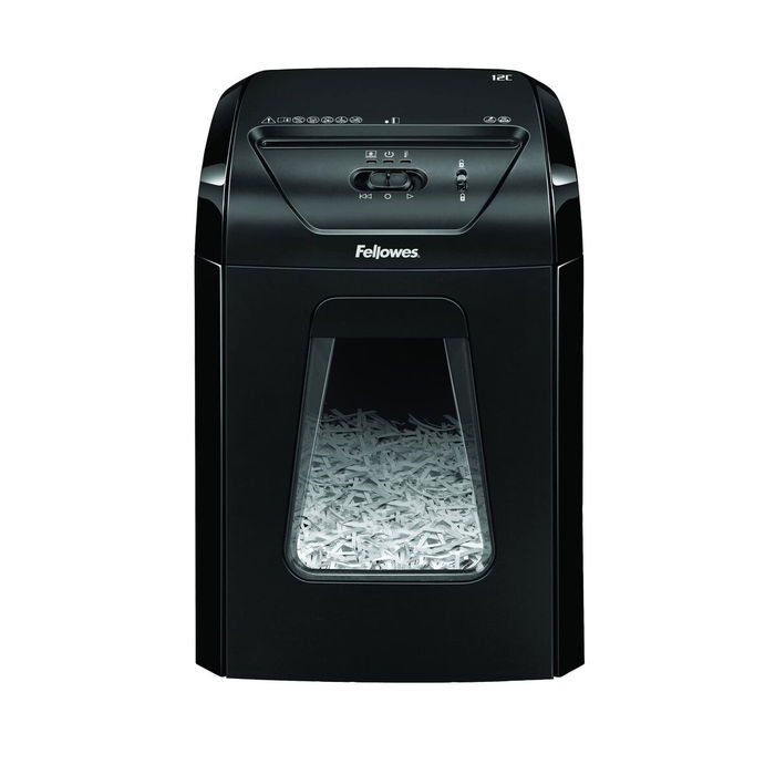 Déchiqueteuse de Papier Fellowes Powershred 12C 19 L 12 Volets
