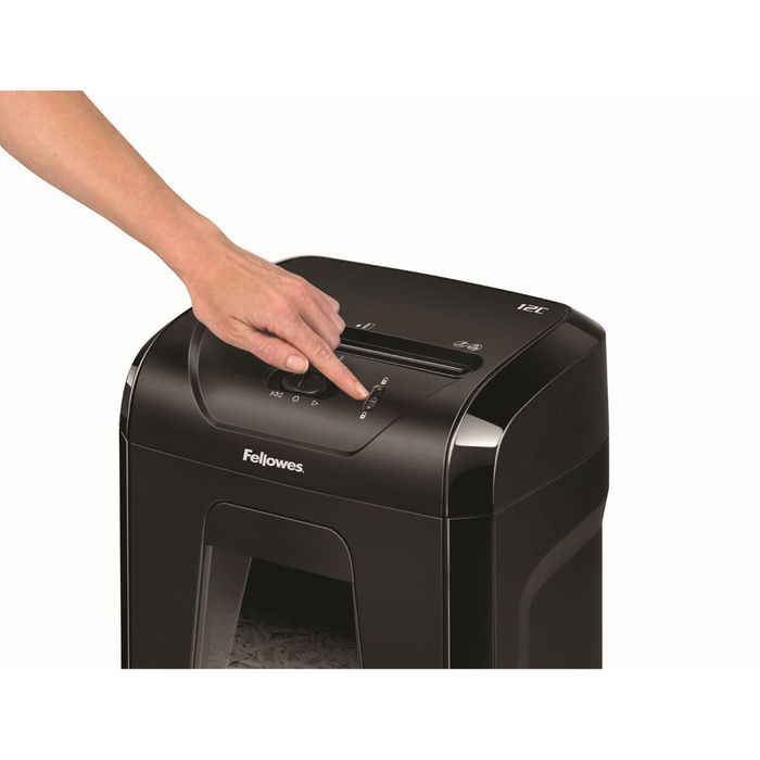 Déchiqueteuse de Papier Fellowes Powershred 12C 19 L 12 Volets