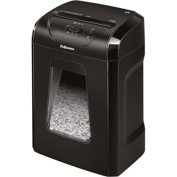 Déchiqueteuse de Papier Fellowes Powershred 12C 19 L 12 Volets