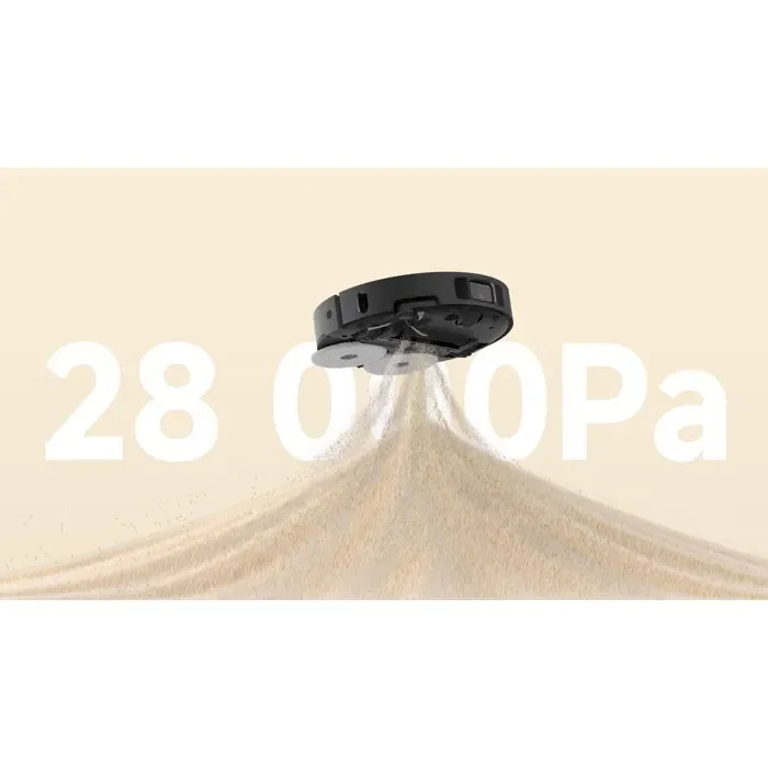 Dreame L50 Ultra AE - Aspirateur Robot Laveur avec 28 000 Pa, Nettoyage des Serpillères à Haute Température et Nettoyage des Bords