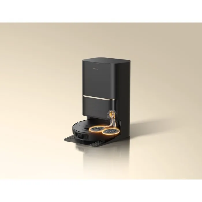 Dreame L50 Ultra AE - Aspirateur Robot Laveur avec 28 000 Pa, Nettoyage des Serpillères à Haute Température et Nettoyage des Bords