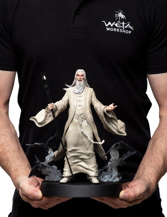 Weta Workshop Statuette Saruman le Blanc Figures of Fandom