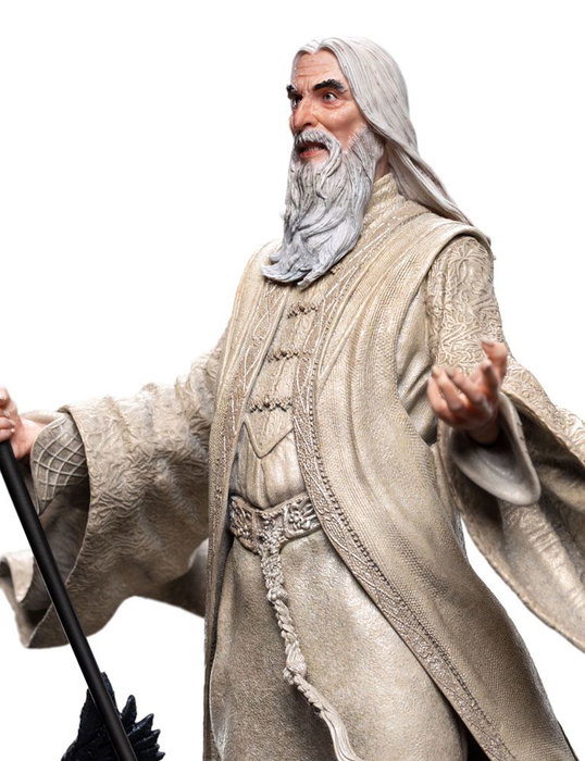 Weta Workshop Statuette Saruman le Blanc Figures of Fandom