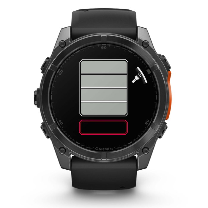 Garmin fenix 8 (51mm) noir/gris ardoise Garmin fenix 8 (51mm) noir/gris ardoise