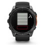 Garmin fenix 8 (51mm) noir/gris ardoise