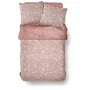 Today Parure de Lit Imprimé Floral Vieux Rose 240 x 220 cm