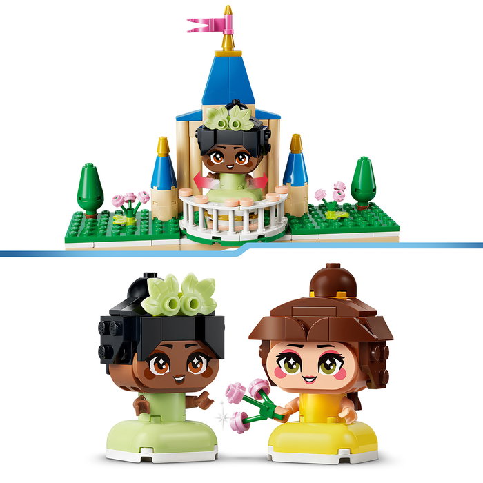 LEGO Disney Princess Belle et Tiana Miniatures avec un Château 43291