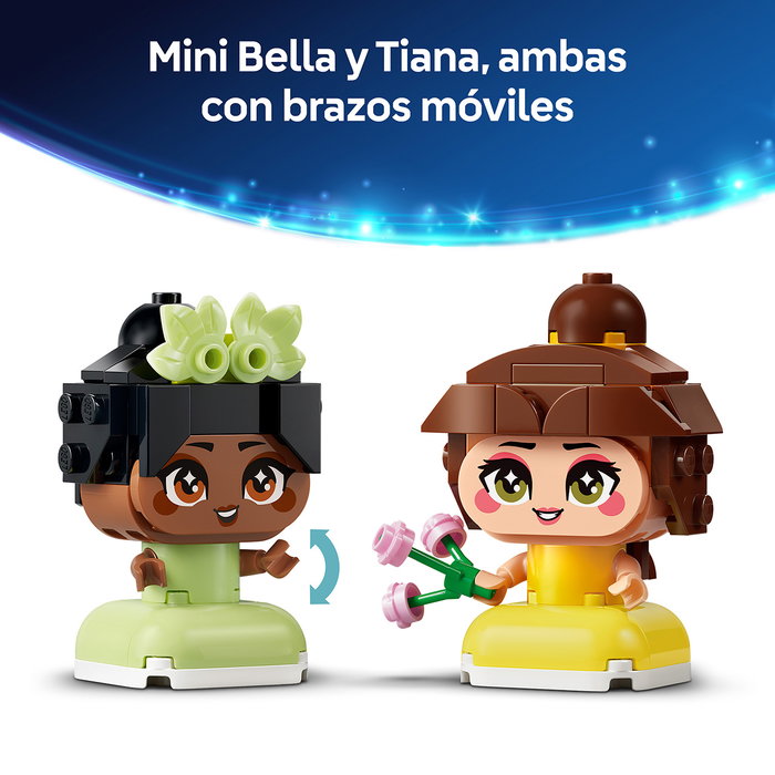 LEGO Disney Princess Belle et Tiana Miniatures avec un Château 43291