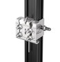 Vogel's PLM 8030 - Profilé vertical pour mur vidéo universel en aluminium, longueur 3000 mm, extensible et ajustable