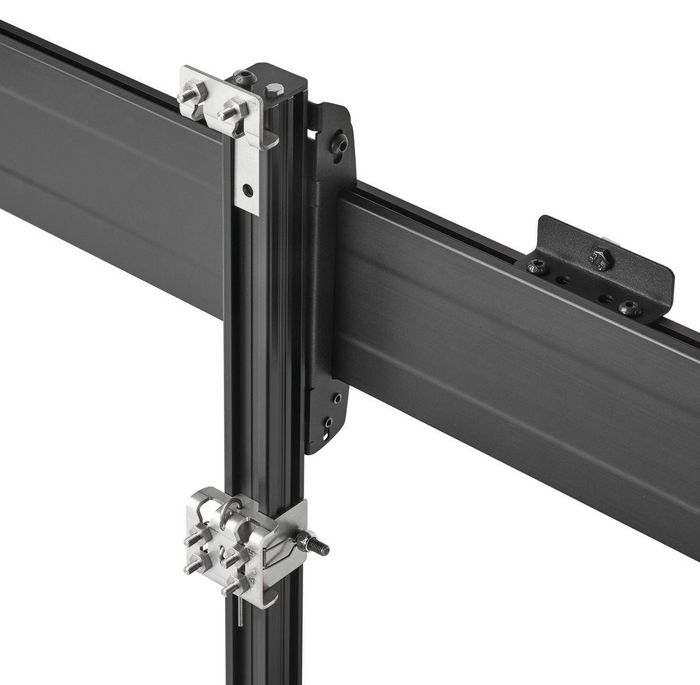 Vogel's PLM 8030 - Profilé vertical pour mur vidéo universel en aluminium, longueur 3000 mm, extensible et ajustable