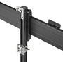 Vogel's PLM 8030 - Profilé vertical pour mur vidéo universel en aluminium, longueur 3000 mm, extensible et ajustable