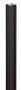 Vogel's PLM 8030 - Profilé vertical pour mur vidéo universel en aluminium, longueur 3000 mm, extensible et ajustable