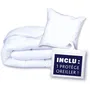 Dodo Pack Protection Totale - Couette Temprée 140 x 200 cm + 1 Oreiller + 1 Protège-oreiller